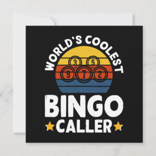 Carte Animateur de Bingo le Plus Cool du Monde