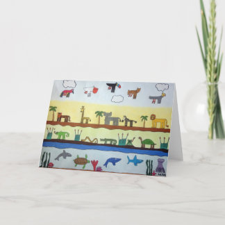 Carte Animaux