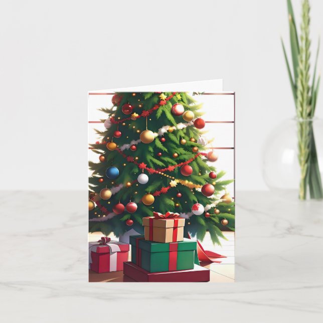 Carte Anime de Noël K - AI (Devant)