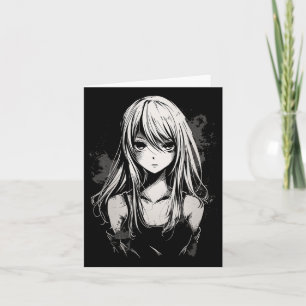 Carte Anime Manga Motif Pixel Art Anime