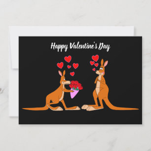 Carte Animée Valentine's Day Kangaroos