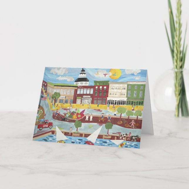 Carte Annapolis in the Summer (Devant)