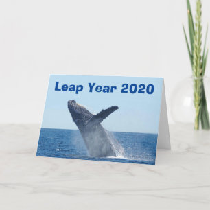 Carte Année bissextile 2020