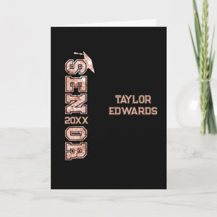 Carte Année de fin d'année - photo de deuxième année - P