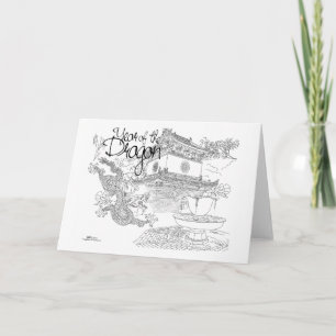 Carte Année du Dragon