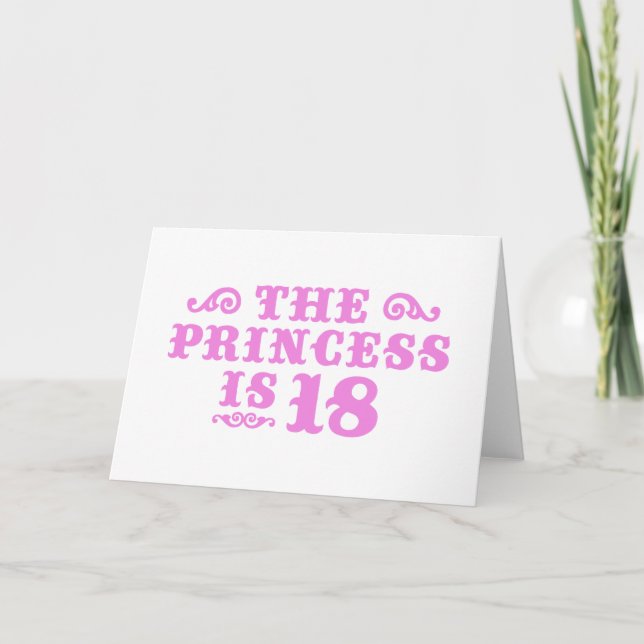 Carte Anniversaire 18 ans (Devant)