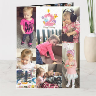 Carte Anniversaire 2 ans