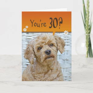 Carte Anniversaire 30 ans