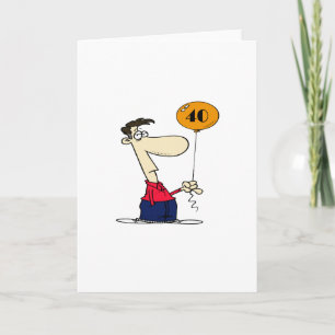 Carte Anniversaire 40 ans