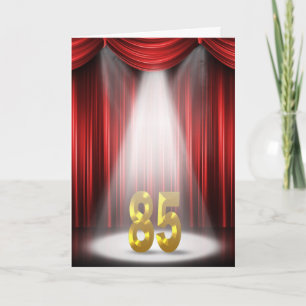Carte Anniversaire 85 ans