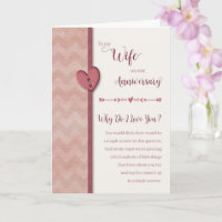 Anniversaire à la femme - Pourquoi je t'aime ? Car