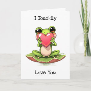 Carte Anniversaire à thème de la grenouille mûre