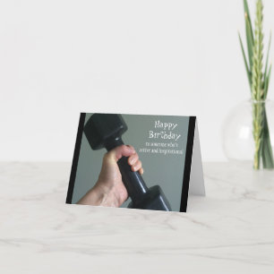 Carte Anniversaire actif et inspirant