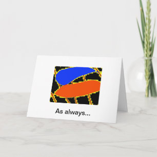 Carte Anniversaire/Ami/Carte Poem