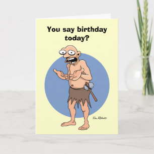 Carte Anniversaire amusant de "Over the Hill"