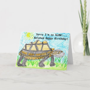 Carte Anniversaire Antérieure Humoristique