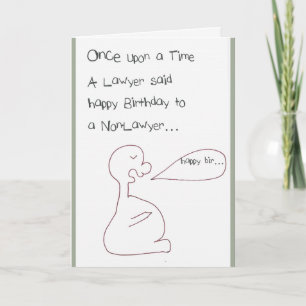 Carte Anniversaire - Avocats &