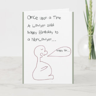 Carte Anniversaire - Avocats &