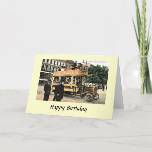 Carte anniversaire - Berlin Auto-Omnibus