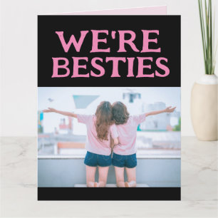 CARTE ANNIVERSAIRE BESTIES COMME LUCY & ETHEL GREETING C