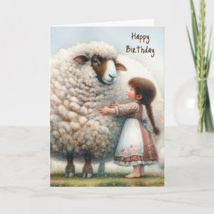 Carte Anniversaire Big Ewe