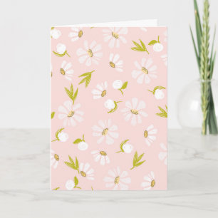 Carte Anniversaire Blanc Aquarelle Blancs