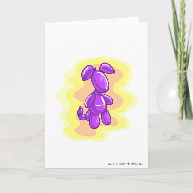 Carte Anniversaire Blumaroo (Devant)