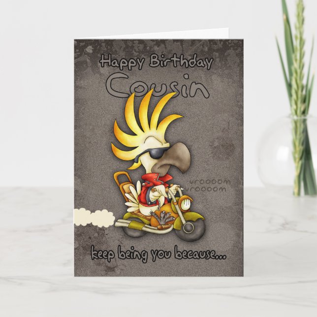 Carte Anniversaire - Carte Anniversaire Cousin - C (Devant)