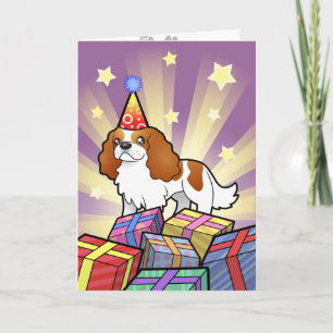 Carte Anniversaire Cavalier King Charles Spaniel