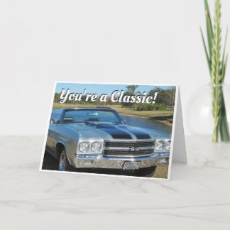 Carte Anniversaire - classique