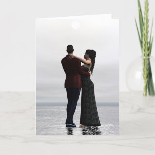 Carte Anniversaire Dancing Couple Fine Art