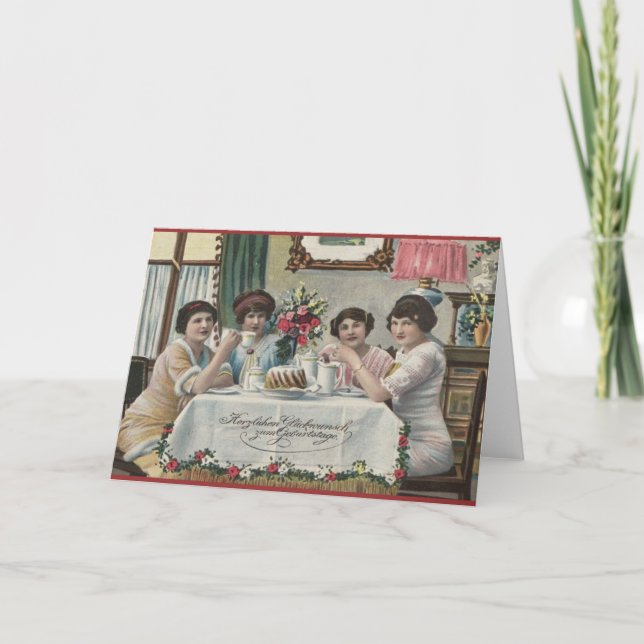 Carte Anniversaire danois - Fodseldag (Devant)