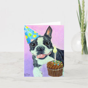 Carte Anniversaire de Boston