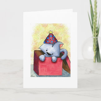 CARTE ANNIVERSAIRE DE BOXCAT