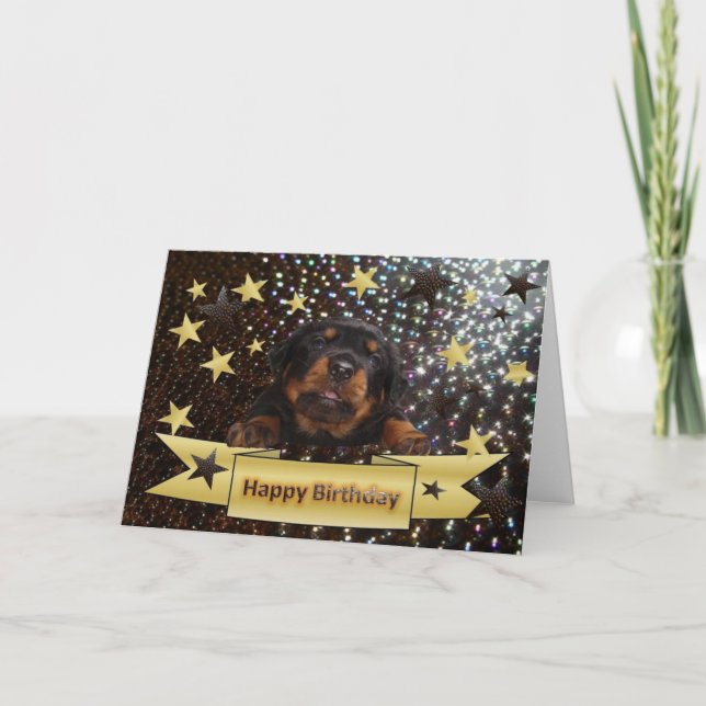 Carte Anniversaire de Bubly (Devant)