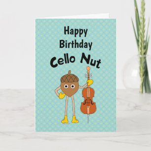 Carte Anniversaire de Cello Nut