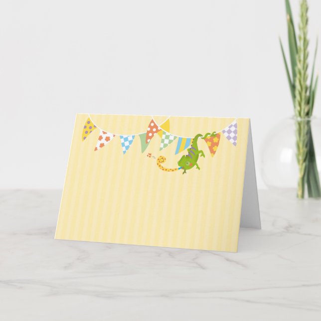 Carte Anniversaire de Chameleon (Devant)