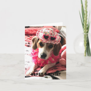 Carte Anniversaire de chiot