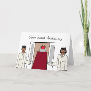 Carte Anniversaire de conseil d'Usher