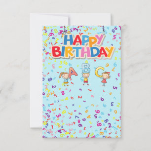 Carte Anniversaire de enfant