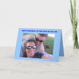 Carte anniversaire de Joe