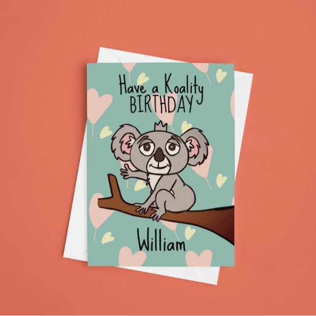 Carte Anniversaire de Koala (Créateur téléchargé)