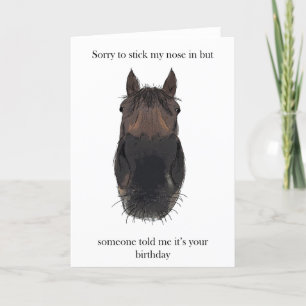 Carte Anniversaire de la botte