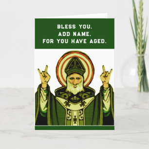 Carte Anniversaire de la catholique irlandaise