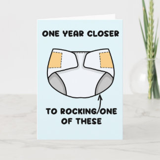 Carte Anniversaire de la couche âgée