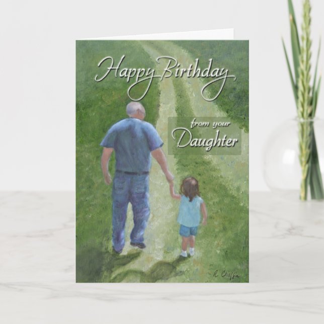 Carte Anniversaire - De la fille (Devant)