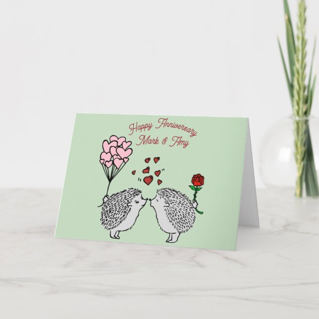 Carte Anniversaire de la haie (Devant)