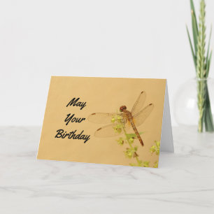 Carte Anniversaire de la libellule