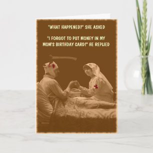 Carte Anniversaire de la mère humoristique