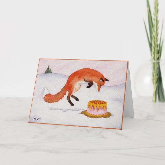 Carte Anniversaire de la pompe (Devant)